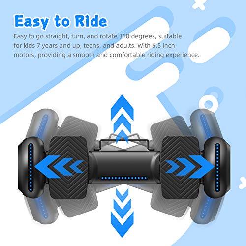 Hiboy W Hoverboard UL2272 Certified Self Balance Scooter for Kids with