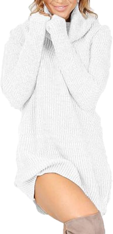 white sweater dress amazon