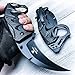 Snake Eye Tactical Everyday Carry Karambit Style Ultra Smooth One Hand Opening Folding Pocket Knife - Ideal for Recreational Work Hiking Camping (Black)