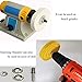 4 inch Buffing Polishing Wheel for Mini Bench Grinder or Drill with Useful Adapter White(50 Ply) Yellow(42 Ply)2/5