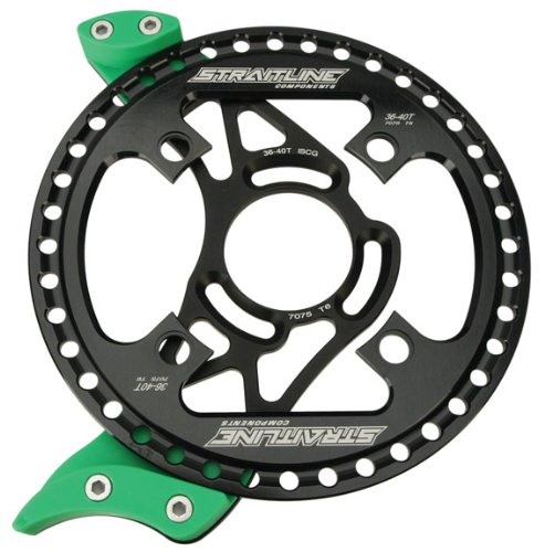 Straitline Components Silent Guide, (IS) 38-40t - black