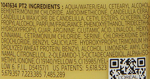 L'Oreal Paris Hair Expert Total Repair 5 Damage-Erasing Balm, Deeply repairs and reconstructs- dry, chemically treated hair, 8.5 oz. (Packaging May Vary)