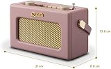 Roberts Revival UNO FM DAB+ Digital Radio Bluetooth Dusty Pink view 5