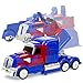 Best Choice Products 27MHz Transforming Semi-Truck Robot RC Toy w/ Dance Modes, Music, Sword, Shield – Blue/Redthumb 2