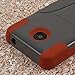 Nokia Lumia 635 Case, MPERO IMPACT X Series Dual Layered Tough Durable Shock Absorbing Silicone Polycarbonate Hybrid Kickstand Case for Lumia 635 [Perfect Fit & Precise Port Cut Outs] - Sandstone / Gray (Compatible with standard back plate, NOT colored shells)