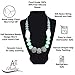 ANJ Baby Teething Necklace for Mom with Bonus Baby Teether | Perfect Baby Shower Gift | 100% BPA Free Food Grade Silicone Baby Teething Beads |Stylish for Mom and Soothing for Baby …