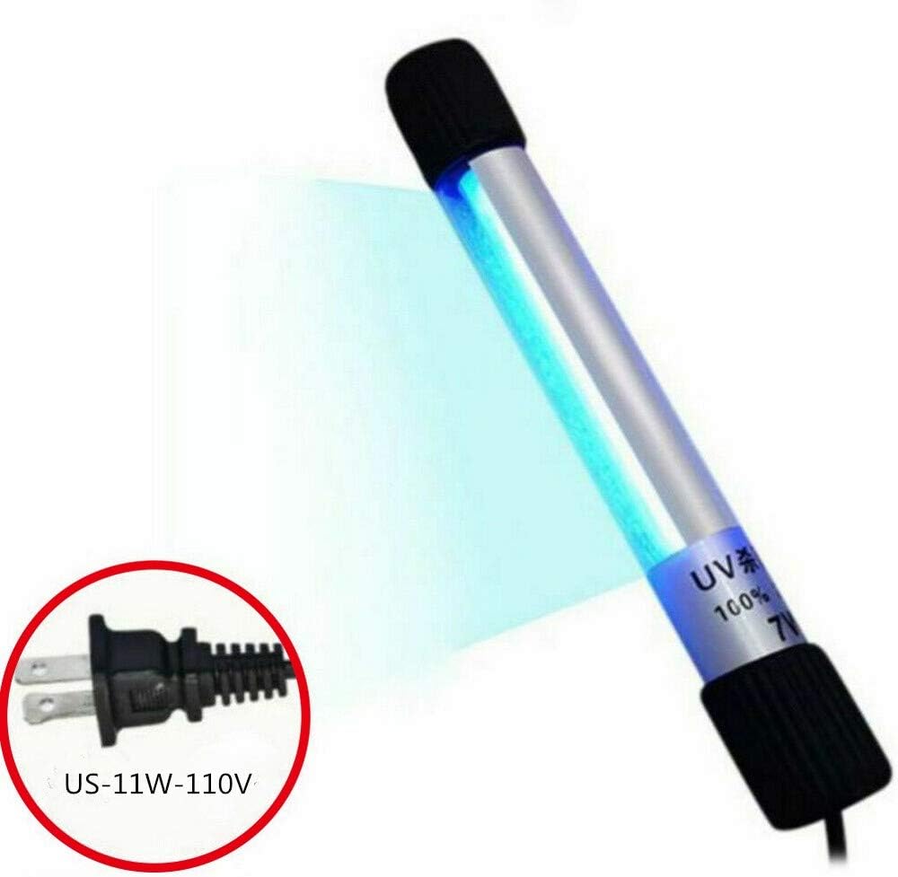 Ultraviolet Germicidal Light UVC Disinfection Sterilizer UV Lamp for Office Travel, Outing 11W