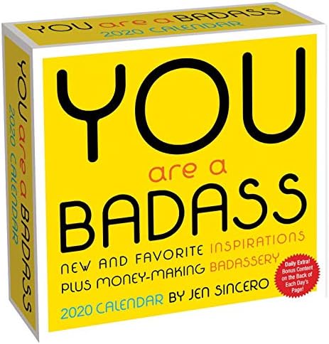 You Are a Badass 2020 Day-to-Day Calendar