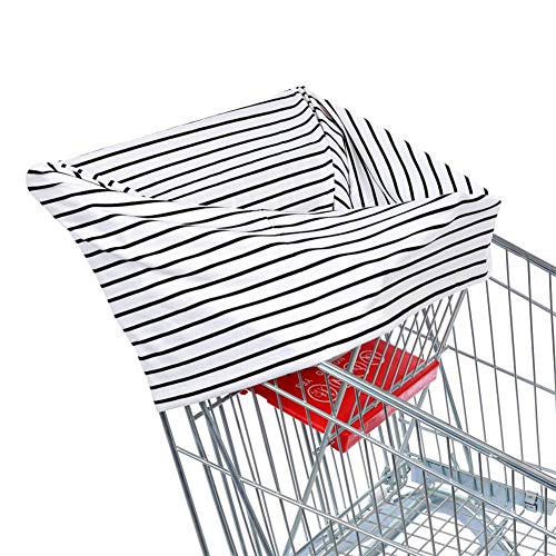Nursing Breastfeeding Cover, Metplus Car Seat Covers for Babies Infant Carseat Canopy Baby Breast Feeding Cover Ups, All-in-1 for Stroller Shopping Cart Highchair Mom Infinity Scarf - Thumbnail 5