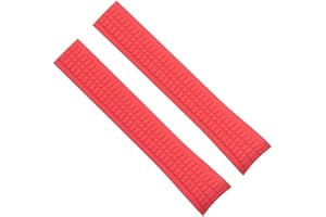 HAODEE 21mm Silicone Rubber Watchband For Patek Strap For Aquanaut Philippe Series 5164a 5167a 5968a Watch Band