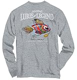Little Devil Fish Sporting Goods Fishing Gear Funny Graphic Long Sleeve Tee