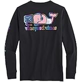 Vineyard Vines Boys Boys' Gamer Character Whale Long-Sleeve Pocket Tee