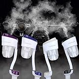 Car Aromatherapy Essential Oil Diffuser, COSCOD Scent Car Perfume Spray Humidifier Mute Ultrasonic Fragrance Dispenser Water Anion Mister with Dual Usb Fast Charger [Gift 9 Pieces Filter] - Blue