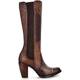 Cuadra Bota de Dama Vaquera Blanca de Piel con Estoperoles : Amazon.com.mx:  Ropa, Zapatos y Accesorios
