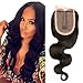 BLISSHAIR 100% Virgin Human Hair Lace Closure 3,5 X 4 Middle Part Body Wave (14inch)
