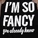 Newborn Baby Girls One-pieces Infant I am so fancy Printed Clothes Outfits(0-6months)/Tag 70, Black