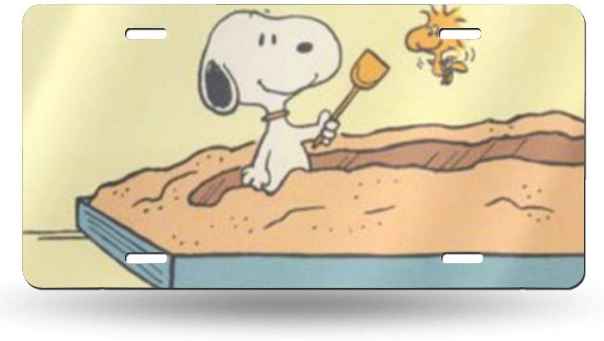 Snoopy License Plate Sign Tag Car Accessories 12 X 6 in Amazon.ca Home & Kitchen