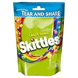 Skittles Crazy Sour Pouch - 174g - Pack of 4 (174g x 4 Pouches)