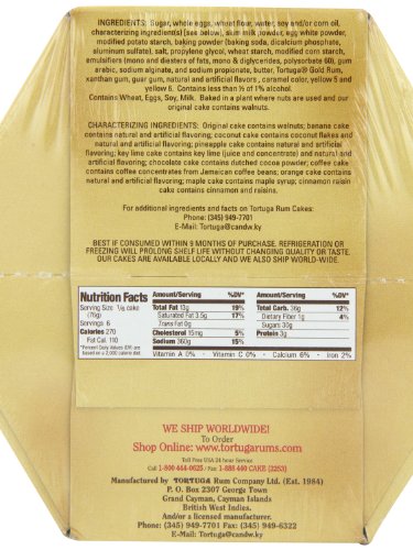 2 Tortuga+Caribbean+Chocolate+Cake+16+Ounce