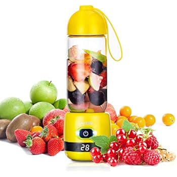 Amazon.com: Bravit Personal Sports Blender Smoothie Maker and Shake ...