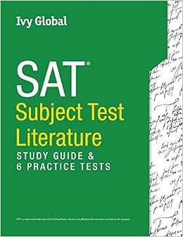 SAT Subject Test in Literature: Study Guide & 6 Practice Tests, by Ivy Global
