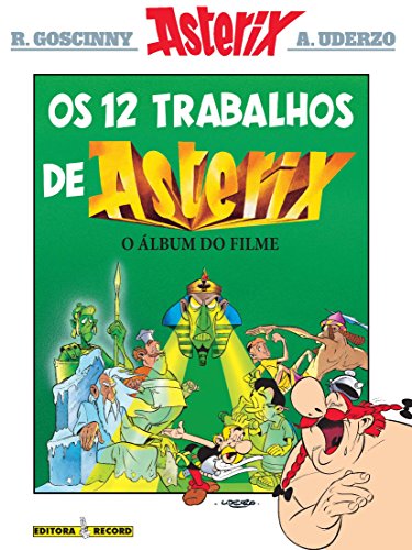 Livro Asterix   Os 12 Trabalhos De Asterix   O Álbum Do Filme