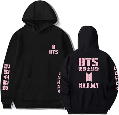 jungkook black sweatshirt