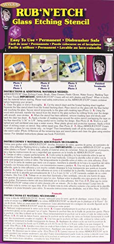 2 Armour+Etch+Stencil+Fancy+Hearts