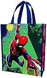 Vandor 26873 Marvel Spider-Man Reusable Shopping, Small Tote Bag with Handles