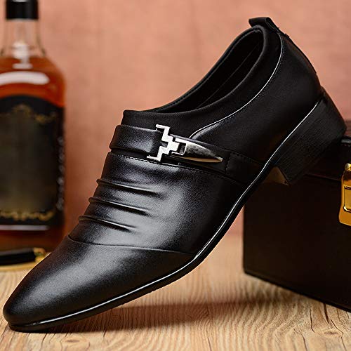 Leather Shoes, Caopixx Men's Dress Shoes for Men Oxford Classic Business Formal Shoes