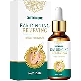 Tinnitus Relief for Ringing Ears, Tinnitus Relief Ear Drops, Natural Tinnitus Relief for Ringing Ears, Effectively Reduce Ear Noise & Promote Healthy Hearing, 20 ml