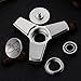 Metal Fidget Spinner Toy made of Stainless Steel by AnyGO - Hand Spinner Toy Stress Reducer