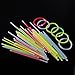 Acefun Glow Sticks, 300 8'' Premium Light up Glowsticks Bracelets Necklaces Assorted Colors Party Favors Supplies (3 Tubes of 100)