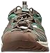 KEEN Women's Whisper Closed Toe Sport Sandals, Shitake/Malachite, 8
