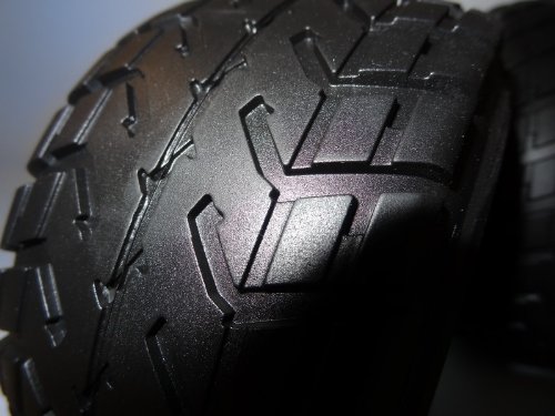King Motor Buggy Road Tarmac Wheels on Poison 10 Spoke Rims (set of 4) Fits HPI Baja 5B, SS, 2.0, and King Motor KSRC-001 and KSRC-002, 2.0, 3.0 buggies, and Rovan Baja vehicles - Thumbnail 4