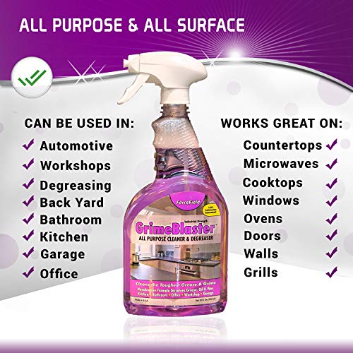 GrimeBlaster Industrial Strength Allpurpose Cleaner & Degreaser