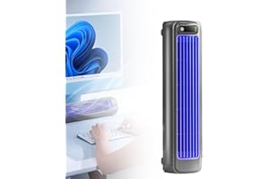 SCAPPOF Portable Air Conditioner Cooling Fan Quiet with 3 Speeds, 2025 New Mini Air Conditioner Compact, Adjustable Speed Fan for Bedroom, USB Air Conditioner for Office Worker (Gray)