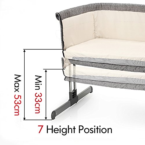 miclassic bedside crib travel bassinet