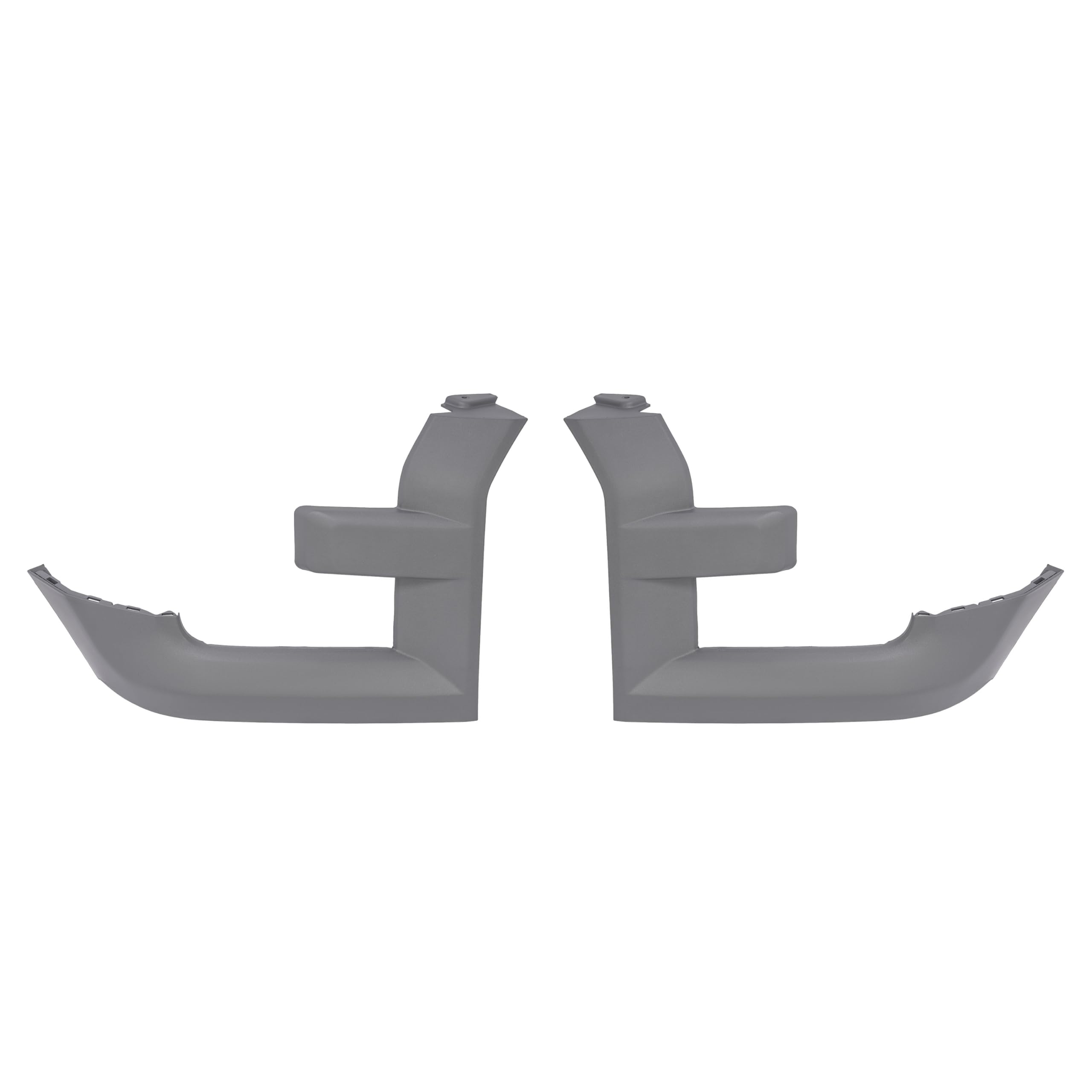 Photo 1 of HECASA Pair Headlight Bezel Compatible with 2015-2017 Ford F150 Without Wheel Opening Molding FL3Z17C754AA Headlamp Molding Cover Front Lamp Bezel Trim Primed Gray Driver &Passenger Side