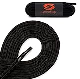 OrthoStep Round Athletic Shoelaces - Shoe and Athletic Shoe Laces - 2 Pair Pack