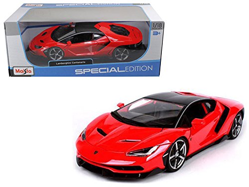 NEW 1:18 W/B MAISTO SPECIAL EDITION COLLECTION - RED LAMBORGHINI CENTENARIO Diecast Model Car By Maisto