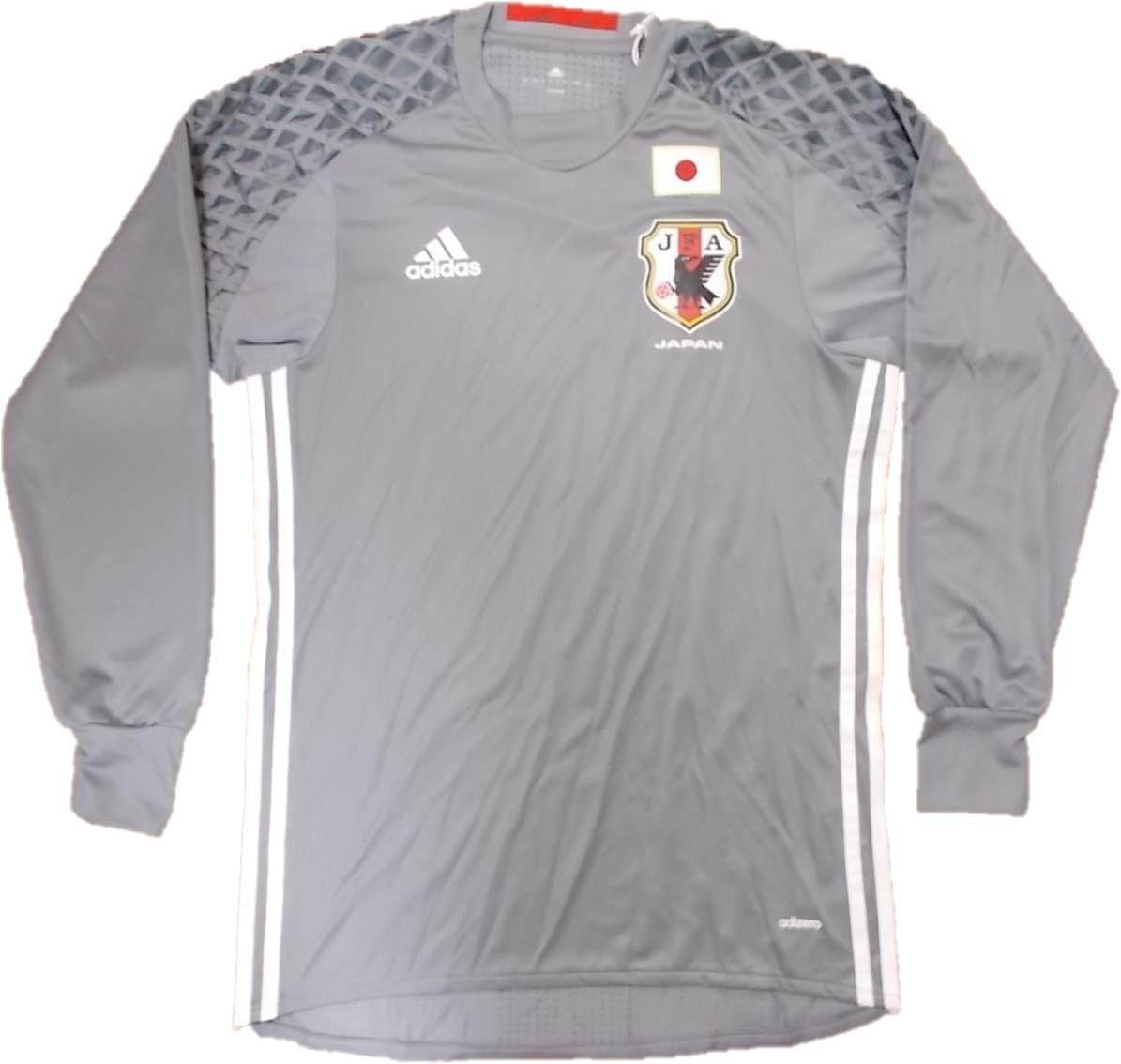 Amazon Co Jp Adidas アディダス 日本代表 長袖キーパーユニホーム Xoサイズ n30 S Grey Onix スポーツ アウトドア