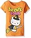 Hello Kitty Girls' Little Girls' Halloween Screen T-Shirt