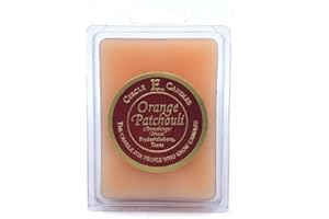 Circle E Candles, Orange Patchouli Scent, Extra Small Size Mini-E Tart, 3oz Package of 6