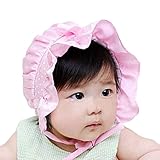 Malloom Newborn Props Baby Girl Boy Sun Polka Dots Beanie Hat Lace Cap 2-12 M...