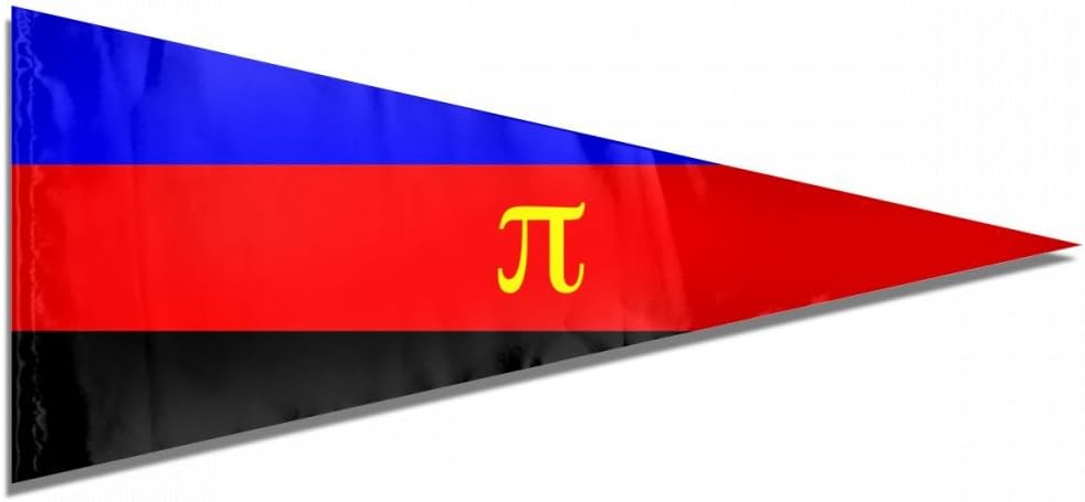 Amazon Com Pi 3 14 Flag Premium Pennant Indoor Outdoor Banner