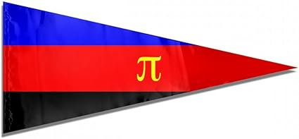 Amazon Com Pi 3 14 Flag Premium Pennant Indoor Outdoor Banner
