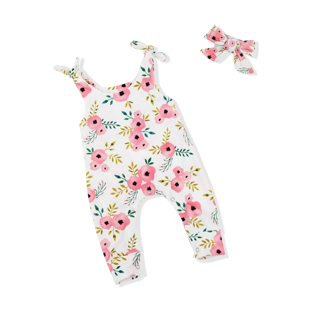 footless romper baby girl