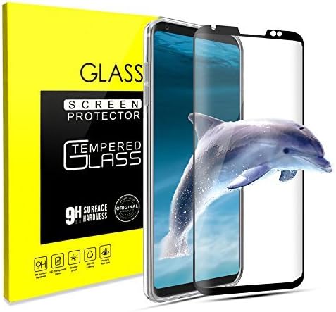 LG V30 Screen Protector,[Case Friendly] HD Shield Protective Film Tempered Glass Screen Protector For LG V30 [Crystal Clear][Bubble Free][Ultra Clear][0.26mm, 2.5D] (LG V30 Black)