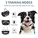 EPICKA Dog Training Collar, Rechargeable Dog Shock Collar with Remote, 3 Training Modes, Beep, Vibration and Shock, 100% Waterproof, 1600Ft Remote Range Dog Training Set for All Dogs (Black + Red)thumb 2